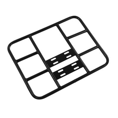 Food Delivery Box Rack, Rear Grille, 80kg Load Capacity, Seamless Steel Pipe, Universal for Motorcycles and Electric Bicycles (Type 2 48/38)