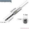 Industrial Grade Mortise Drill Bit - Steel Square Hole Opener for Woodworking