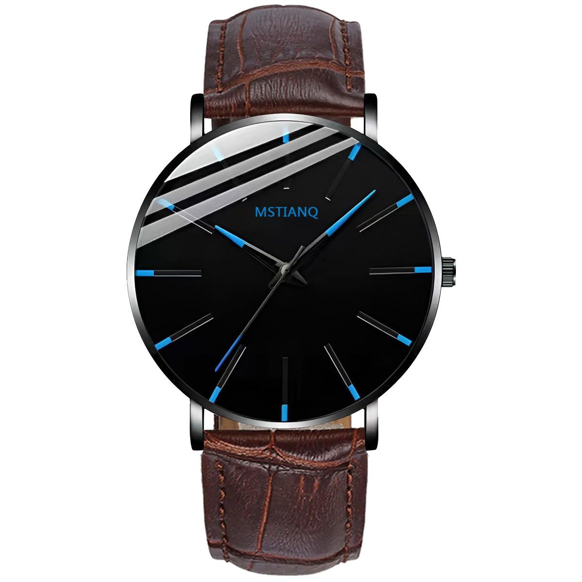 

Star Watch Men S Non-Mechanical Watch Teen High School Student Trend Black Technology Ultra-Thin Electronic Quartz Watch