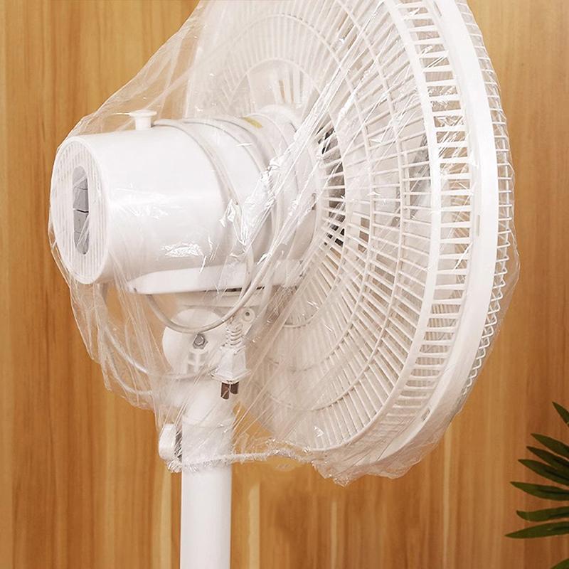 20/50 ks jednorázový kryt proti prachu pro domácí spotřebiče zesílený ventilátor vařič rýže mikrovlnná trouba univerzální průhledný kryt