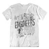 Awesome Engineer T-Shirt Casual Retro Tee Fabricator Tshirt Gift