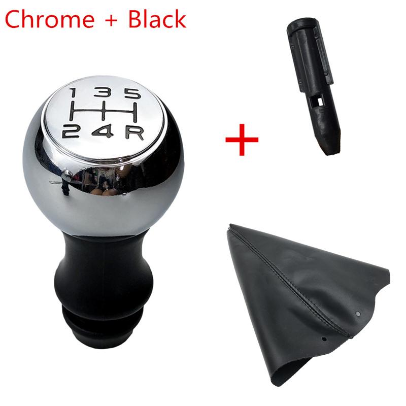 5 Speed Gear Shift Knob Boot Sleeve Adapter For Peugeot 106 206 207 306 307 407 408 Sega C4L Triumph C5 C2 Elysee Picasso C4