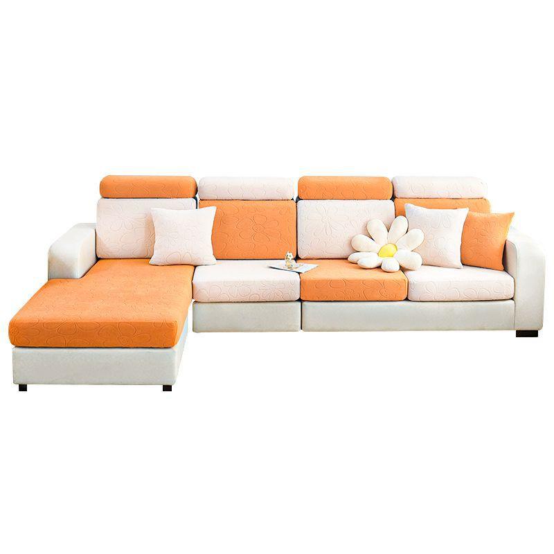 Suede Sofa Cushion Four Seasons Universal Non-Slip Modern Cover Sofa Cover All-Inclusive Elastic Sofa Cushion Simple Cushion