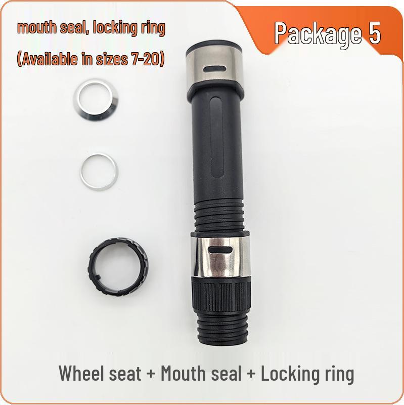 Stainless Steel & Plastic Fishing Reel Seat Holder for DIY Rod Modification