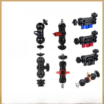 Universal Magic Arm Set with Double Ball Head and Pea Clip Monitor Bracket