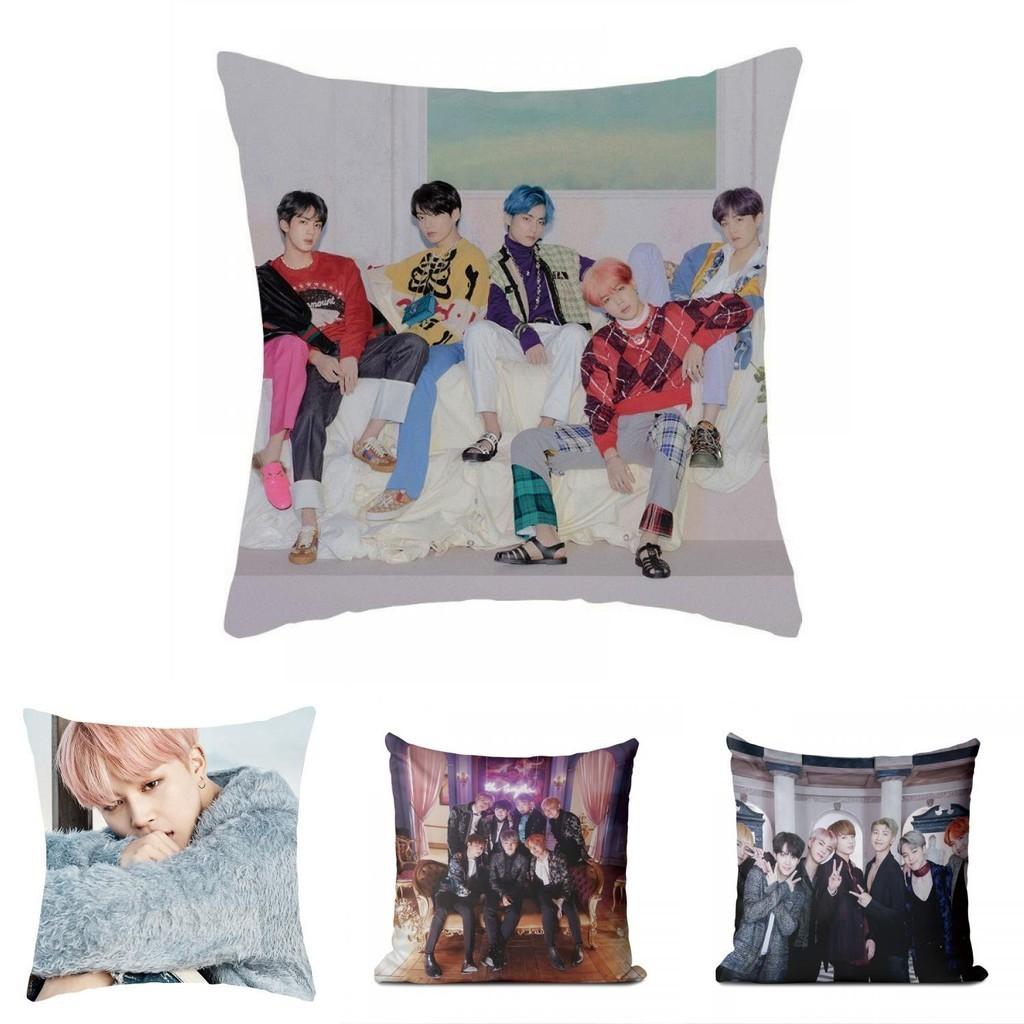 Map Of The Soul 7 Print Pillow Case Decorative K-pop Bangtan Boys Cushion Cover For Ultimate Fan Style