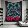 Slipknot Star Tapestry Bold Room Tapestry Fashion Print Wallmounted Work Of Art Atmospheric Background Cloth Christmas Gift