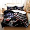 3D Military Weapon Gun Doona Duvet Cover Pillowcase Kids Boy Men Bedding Queen