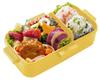 Skater Bento Single Made in for with Locking for Dishwasher and Microwave Minna no Taabo Box, 530ml, Tier, Japan, Women, 4-Point Leak-Resistant