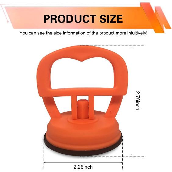 2 PCS Car Dent Pullers, Suction Cup Dent Removal Repair Tool Kit, Vacuum Handle Powerful Puller for Glass & Screen & Tile Object Moving, Portable