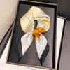 Paisley Floral Print Silk Square Scarfs For Women Decorate Neck Ties 70*70Cm Kerchief Lady Hijab Female Neckerchief Wraps Soft