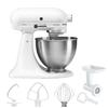 Conjunto especial de batedeira KitchenAid importada do Japão com FGA KSM95FGWH branco [Produto original]