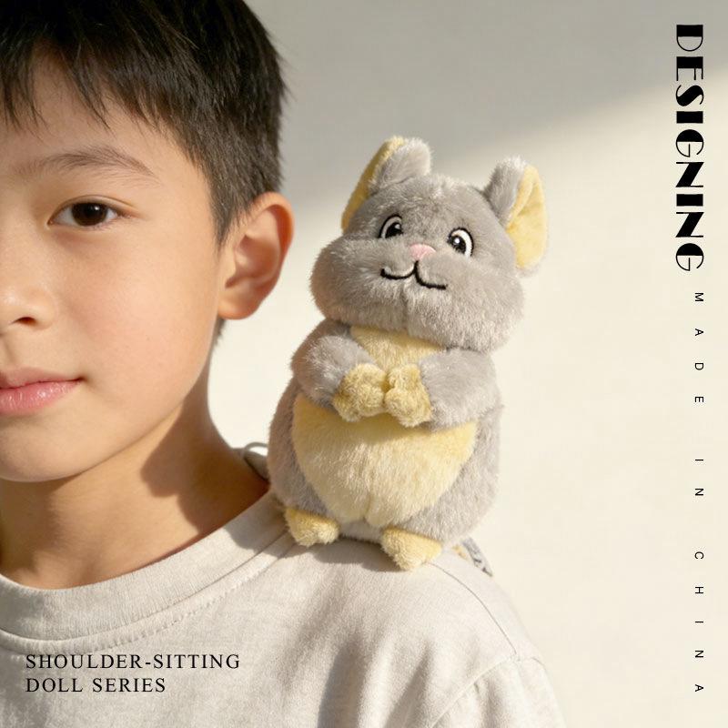 Cute Little Bird Sloth Mouse Plush Toy - Parrot Dinosaur Animal Bag Pendant Doll