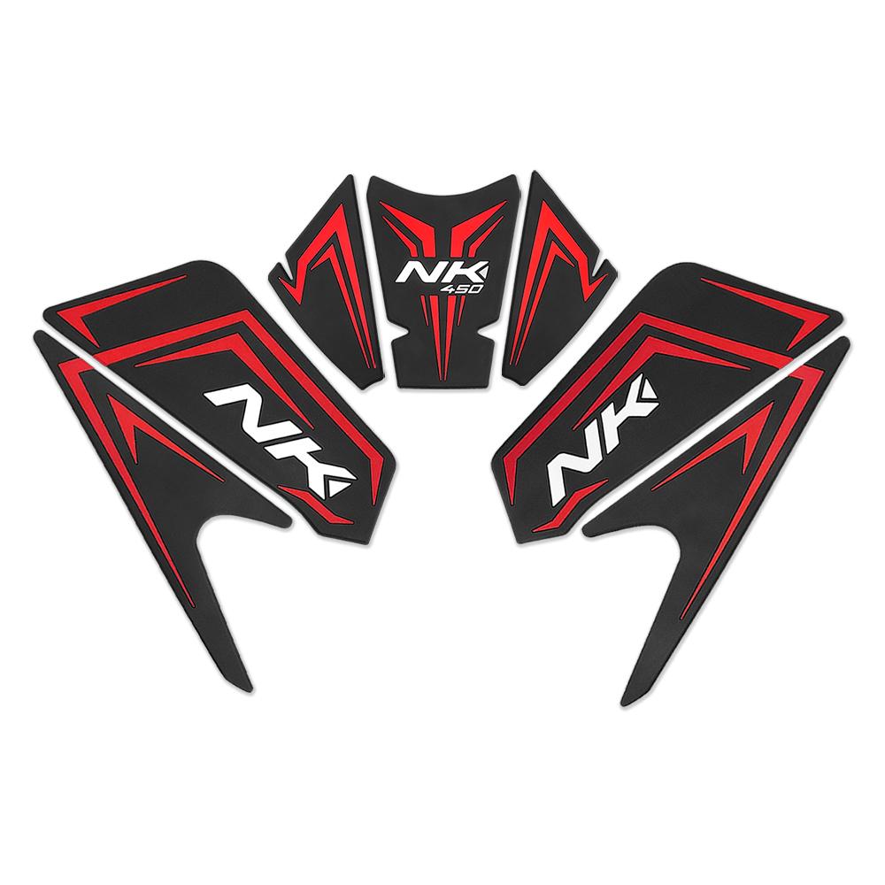FOR CFMOTO 450NK 2024 NK450 450 NK Motorcycle Side Fuel Tank pad Protector Stickers Decal Gas Knee Grip Traction Tank Pads