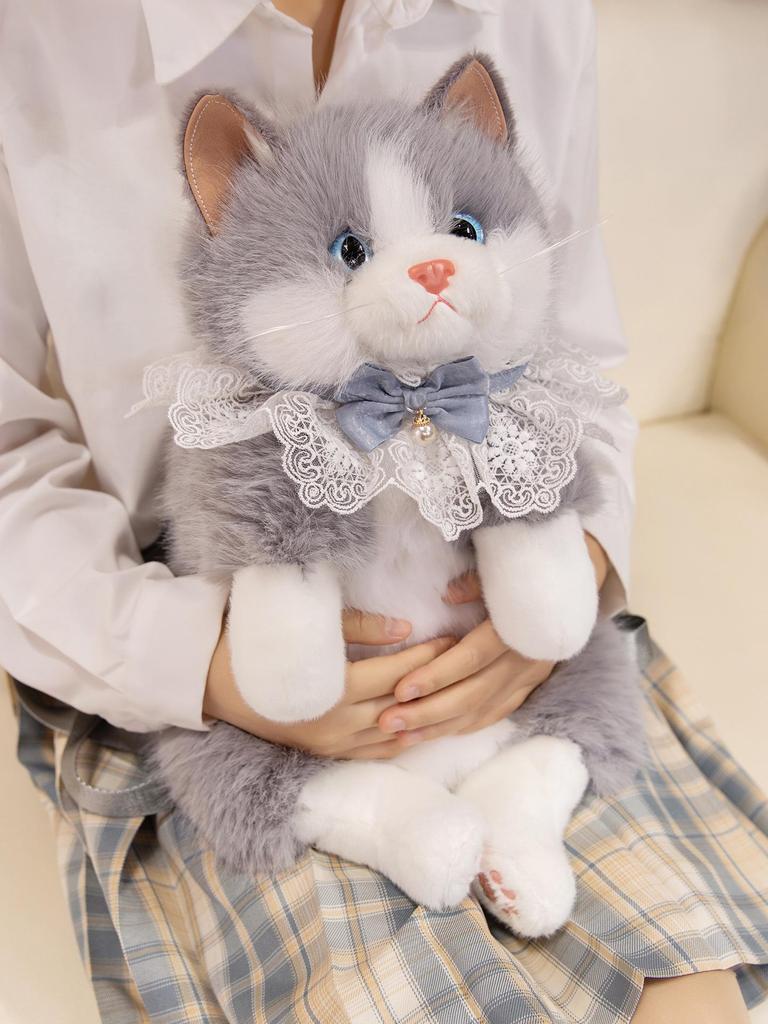 Entzückender Ragdoll-Katzen-Plüschrucksack für Mädchen und Kinder