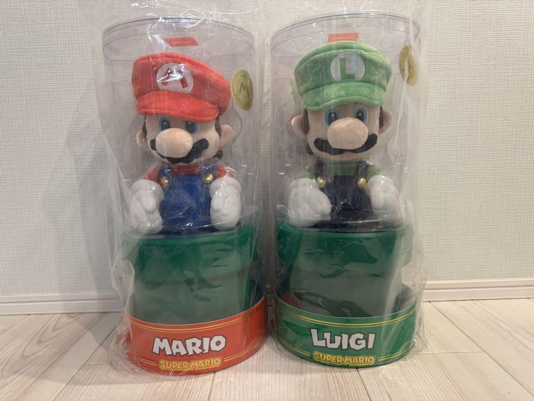 

[USED] Mario and Luigi Plush Toys for Switch, USJ, and Mario Bros. Halloween