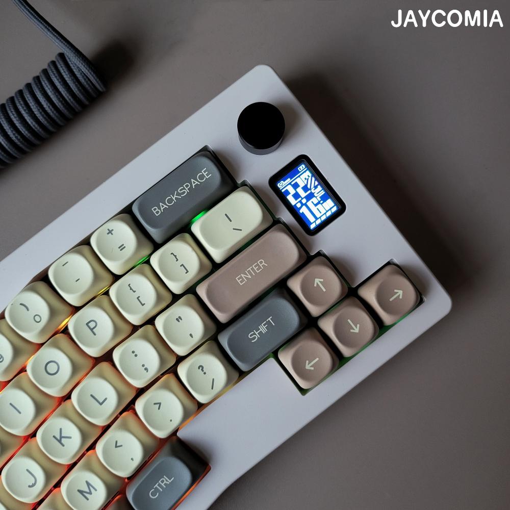 Xiaomi Morandi MOA Keycap Set PBT 128 Keys Personalized Korean Russian for MX Switch 60/84/90/104/108 Mechanical Keyboards
