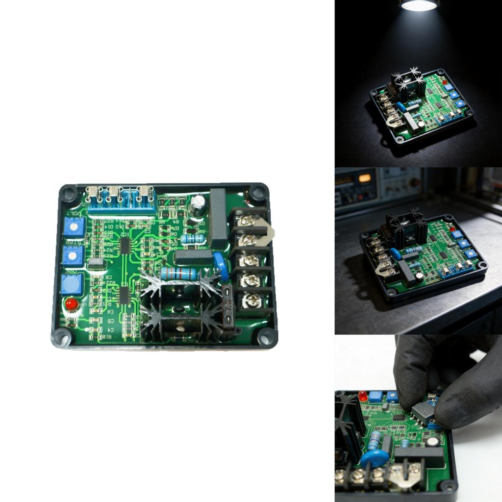 Diesel Generator Gavr 8a Voltage Regulator With Automatic Voltage Control For Backup Power System
