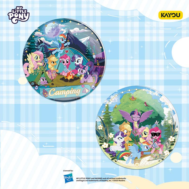 My Little Pony Card Friendship Eternal Card Forest Adventure Gift Box Badge Card Book Genuine  Peripheral Toy Gift