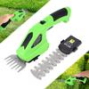 2 In 1 Cordless Electric Hedge Trimmer Rechargeable Grass Cutter Lightweight Garden Pruning Shears Shrub Trimmer Garden Tools