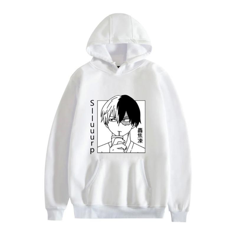 Unisex Anime Hoodie MHA Bakugou Katsuki Autumn Winter Fashion Hoodie Cospay Costume Pullover Oversize Sweatshirt Sweatshirt
