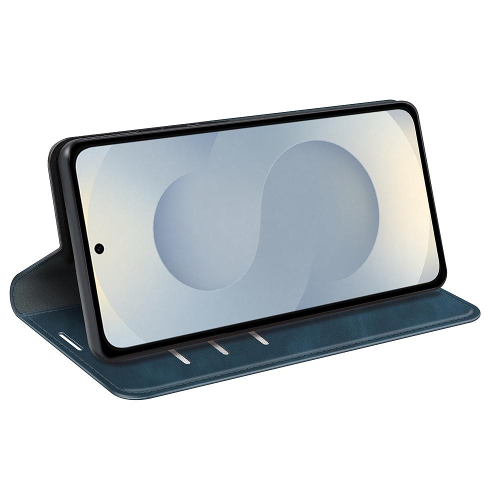 For Samsung Galaxy S25 Edge Case Skin Touch Leather Wallet Phone Cover