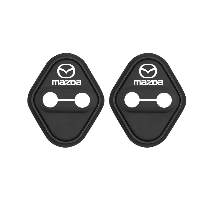 2/4 Pièces Boucle de Verrouillage de Porte de Voiture Housse de Protection en Silicone Pour Mazda 2 3 5 6 Axela CX4 CX5 CX8 CX-3 CX3 CX9 CX7 Atenza Demio CX30 MS