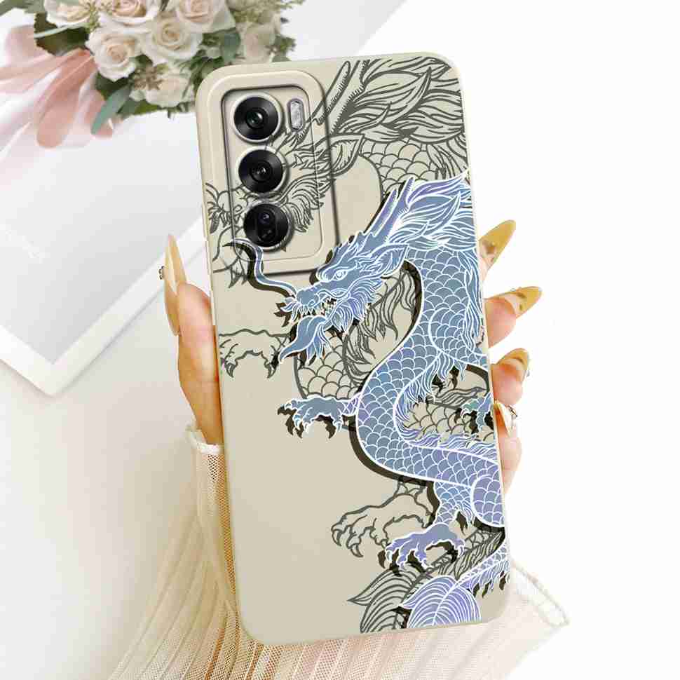 For Oppo Reno12 Pro 5G Case CPH2629 New Fashion Painted Cover Soft Phone Case For Oppo Reno 12 Reno12 Pro Back Cover Coque