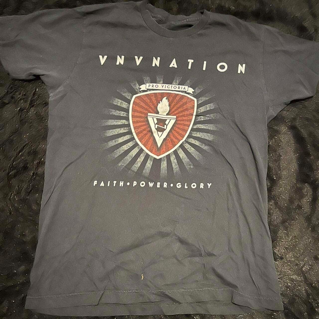 VNV Nation Band Black Color Cotton Shirt aDULTS Unisex S разноцветный
