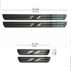Car Door Sill Anti-Scratch Protection Sticker for Sylphy, Teana, X-Trail, Qashqai, Pathfinder, Kicks.
