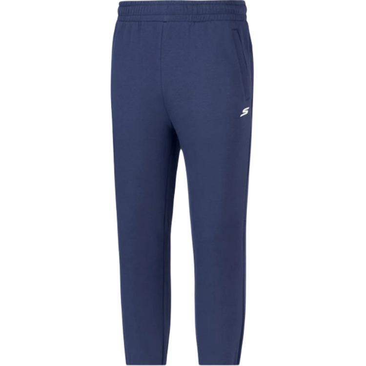 Skechers Comfortable Straight Leg Knit Sports Pants Men Bottoms P325M153-00DU