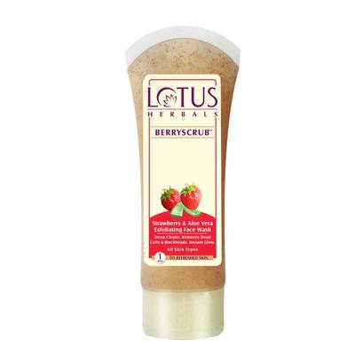 Berryscrub Çilek & Aloe Vera Peeling Yüz Yıkama Jeli 120 gr