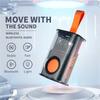 Bluetooth Speaker K08 LED Flashing Soundbar Portable Outdoor Indoor Subwoofer Loudspeaker Support TF Card FM Radio Waterproof