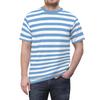 Camiseta de Design Clássico com Listras da Moda Para Homens Mulheres Personalidade Cor Contrastante Gola Redonda Camisetas Múltiplas Opções de Cor Tee