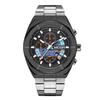 MEGIR Quartz Watches for Men Luxury Casual Business Wristwatch with Chronograph Waterproof Luminous Auto Date Reloj Hombre 2225