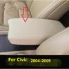 zied Decorated Microfibre Leather Center Armrest Cover For Honda Civic 8th 2004 2005 2006 2007 2008 2009  Car Interior