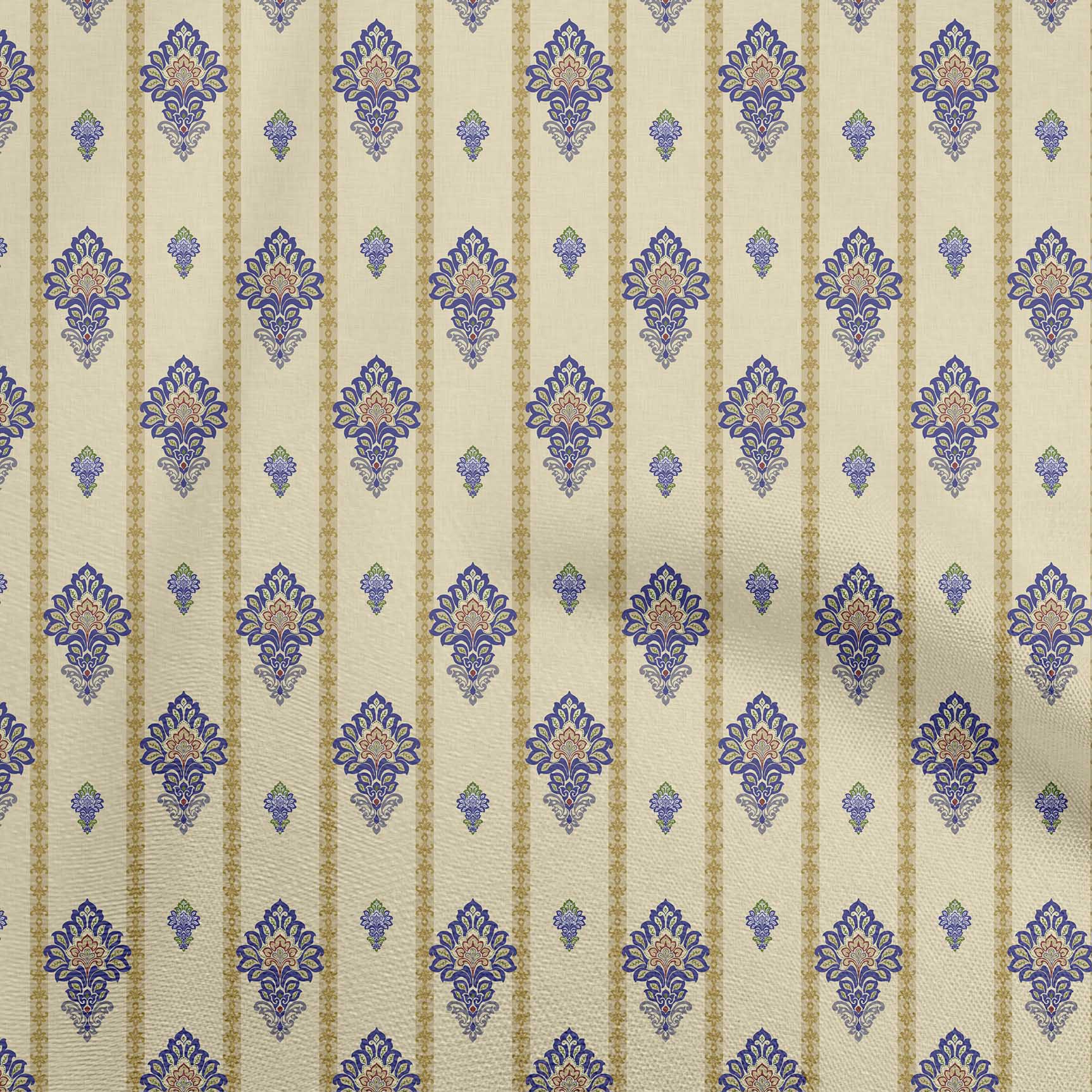 

OneOone Cotton Flex Green Тканина Дамаск Швейний матеріал Тканина з принтом у дворі 40 дюймів 42 Inch Wide - Viscose Chiffon світло-жовтого кольору