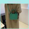 Chic Women's Handbag 2023 Spring Trendy Small Square Tote Minimalist Shoulder Bag