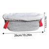 Proofing Basket Bread Proofing Bowl With Liner Baking Supplies Container Cotton Rope Bowl For Kitchen Storage Display Table