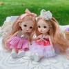 Bambola Moda Carina Non Tossica da 17 cm con Vestiti e Scarpe Articolata 13 Articolazioni Viso Carino Dolce Regalo di Compleanno per Bambini Giocattoli per Bambini Bambole Principessa