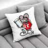 Rat F-Fink Throw Pillow Case For 30x30cm 40x40cm 45x45cm 50x50cm 55x55cm Square Sofa Pillowcase Shell