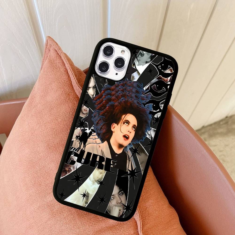 Rock Band THE C-CURE Music Phone Case Wireless Charging PC+TPU For IPhone 11 12 13 14 15 16 17 Pro Max Plus Case