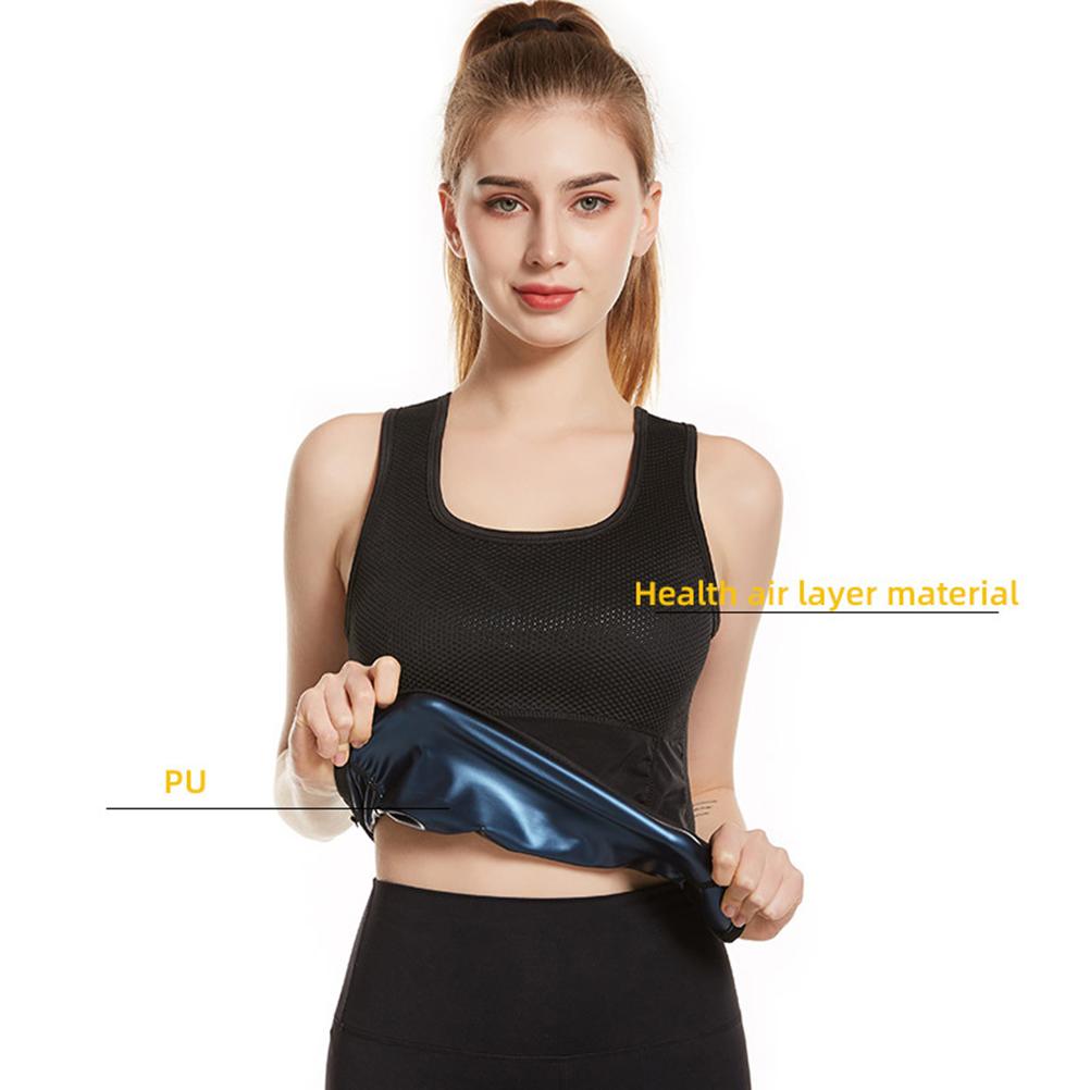 Women Waist Trainer Vest Neoprene Corset Compression Body Shaper Slimming Shirt Fitness Workout Suit