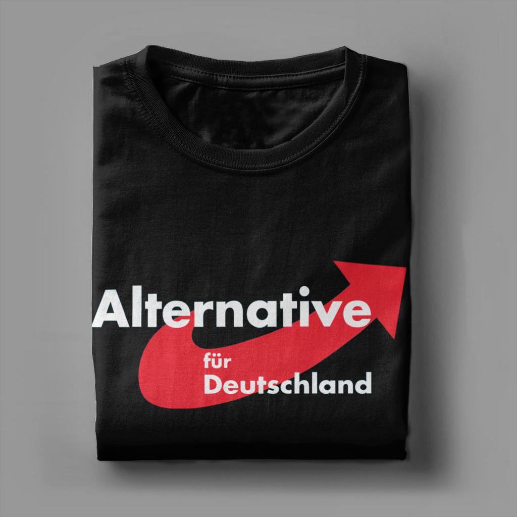 Streetwear TShirt Alternative Afd GerUnisexy Cotton TShirts AFD GerUnisex Logo Tee Shirt for Unisex Summer Loose Short Sleeve Tops