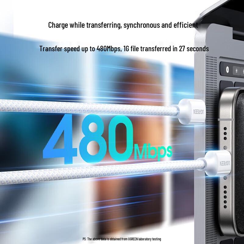 Ugreen USB-C To USB-C PD60W Fast Charging Cable
