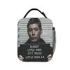 Movie Supernatural Lunch Bag  Aesthetic Lunch Box For Men Picnic Portable Cooler Bag Oxford Designer Tote Food Bags