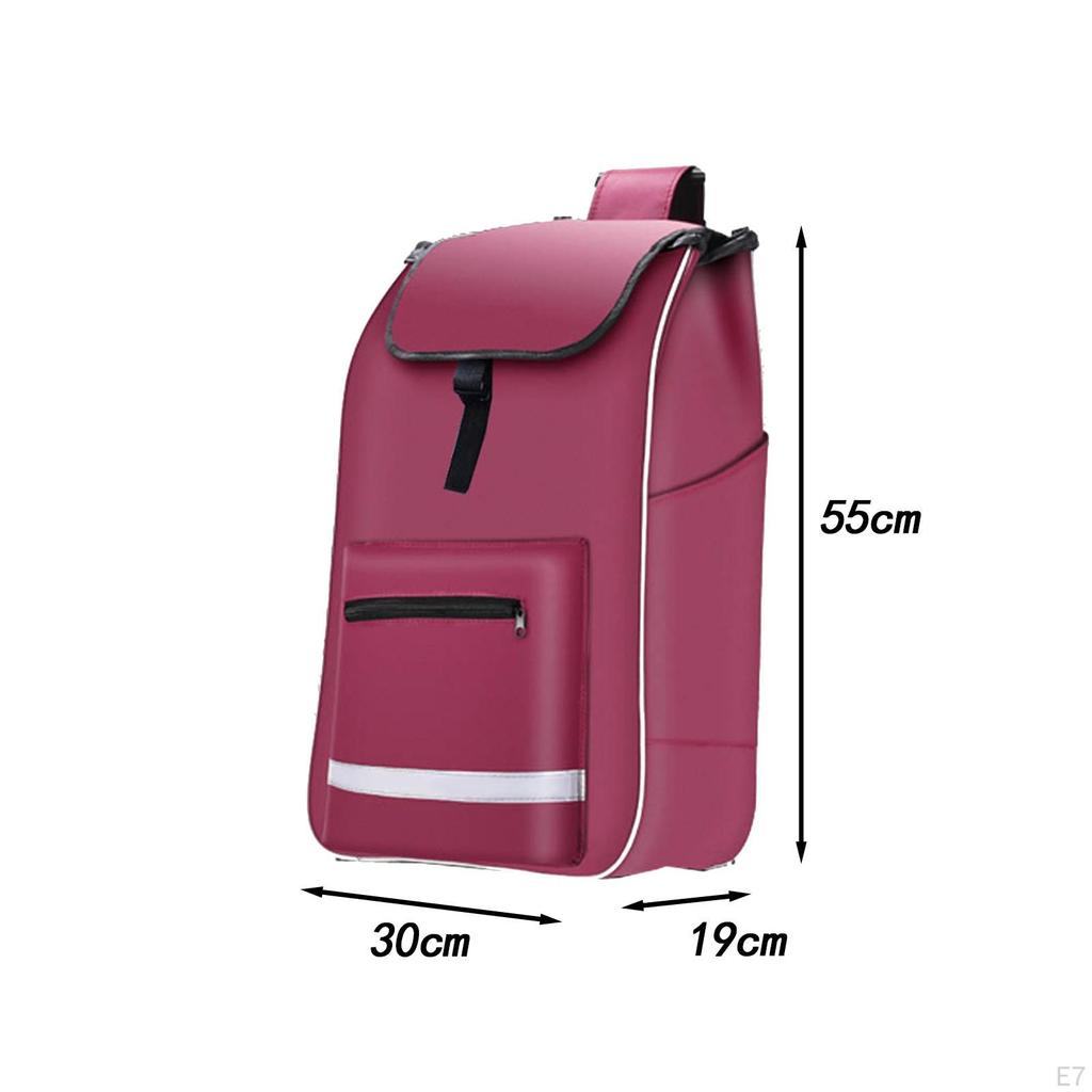 Varukorg Ersättningsväska Livsmedel Bärbar multifunktionell truck för hemmet