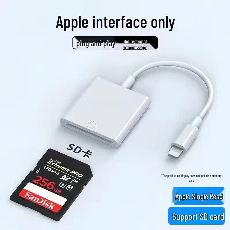 Apple SD Card Reader & Type-C Adapter for iPhone