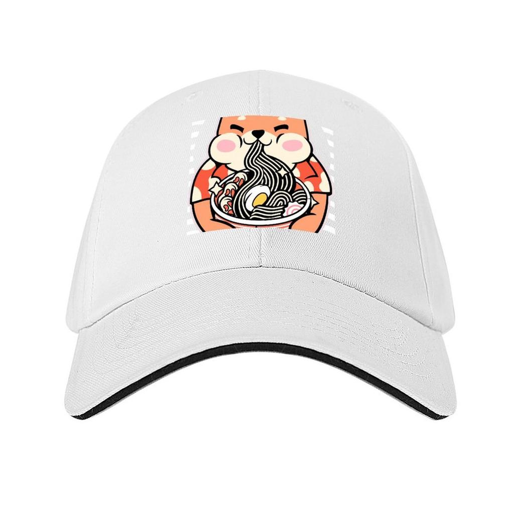 Shiba Nudeln Baseballkappe Trucker Cap Golfbekleidung Wintermütze Golfmütze echt Damenmützen Herren