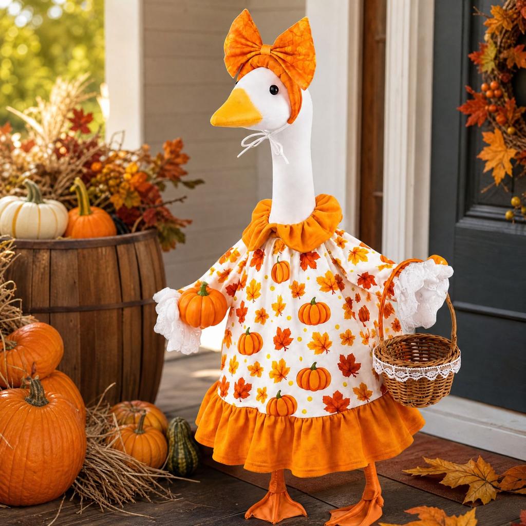 Thanksgiving Porch Outfit for 23 Inch, Decor Set ( Not Included)